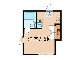 雅ハイツの物件間取画像